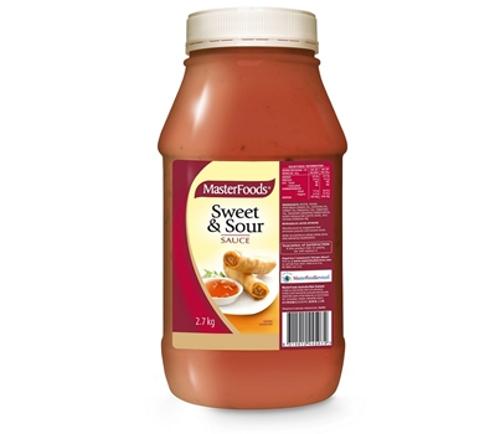 SAUCE SWEET & SOUR 2.7KG - Masterfoods
