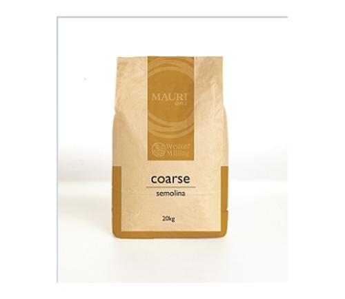 SEMOLINA COARSE 20KG - Weston Milling