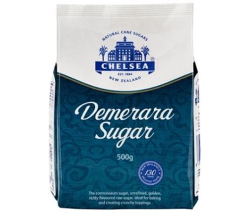 SUGAR DEMERARA 500GM - Chelsea