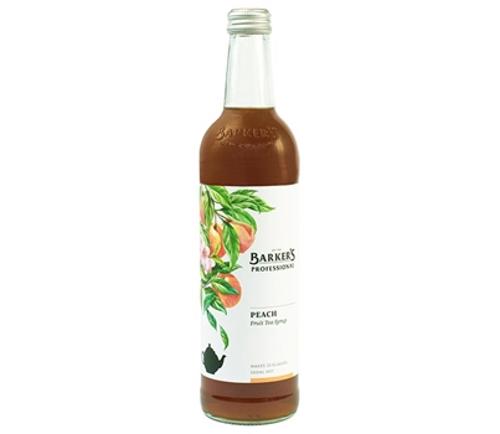 SYRUP FRUIT TEA PEACH 500ML - Barkers