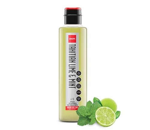 SYRUP FRUIT NATURAL TAHITIAN LIME 1L - Shott