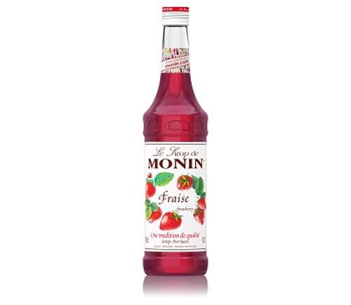 SYRUP STRAWBERRY NATURAL 700 ML - Monin