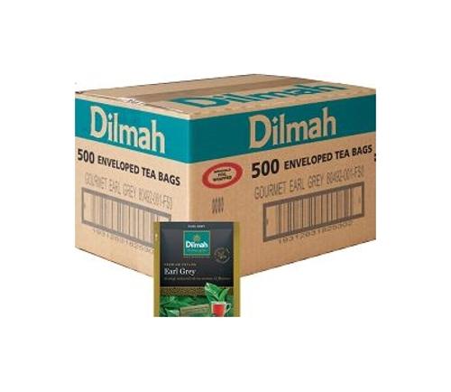 TEA BAGS EARL GREY ENVELOPES 500s - Dilmah