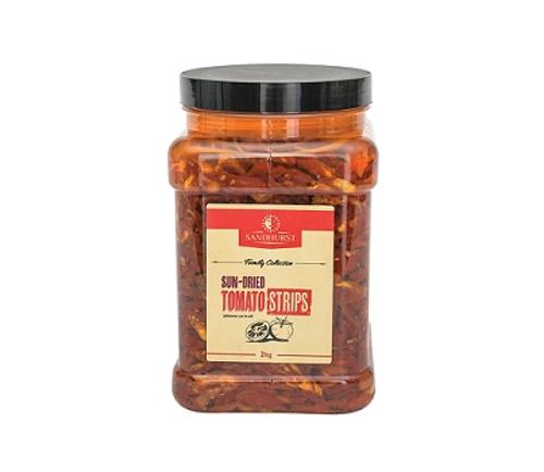 TOMATOES SUNDRIED STRIPS 2KG - Sandhurst