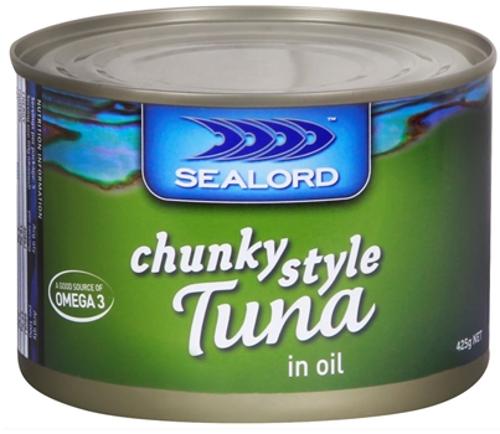 TUNA IN OIL 425GM - Sealord