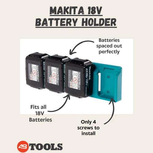 Battery Holder - Makita 18V