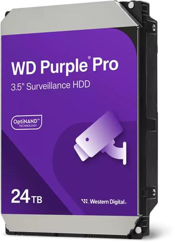 WD Purple Pro 24TB SATA 3.5" 7200RPM 512MB Surveillance HDD