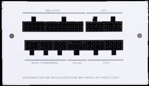 Silverstone DA850R White Decathlon Gold Gen5 850W Modular ATX PSU 5yr
