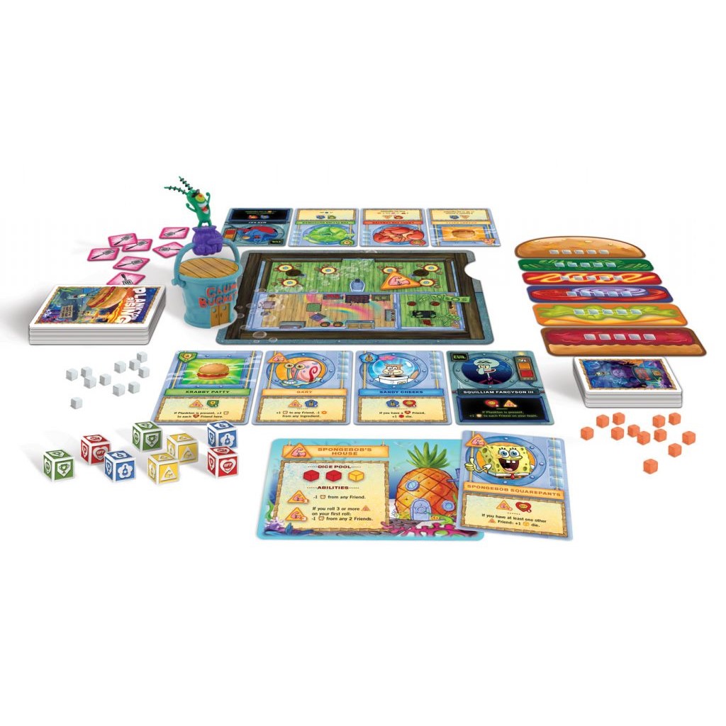 Spongebob SquarePants Plankton Rising Card Game