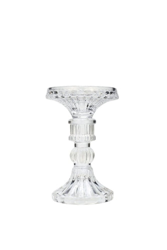 Moulded Pillar/Taper Candle Stand - Size 94D × 140mmH
(Set of 6)