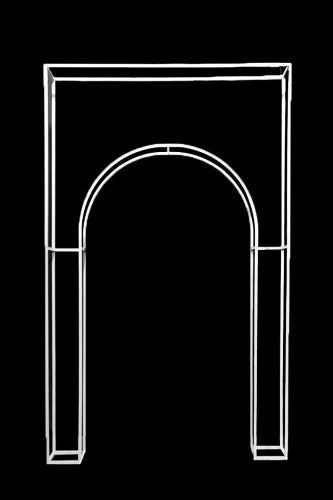 Bridal Arch Frame - White
