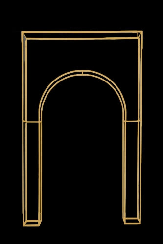Bridal Arch Frame - Gold