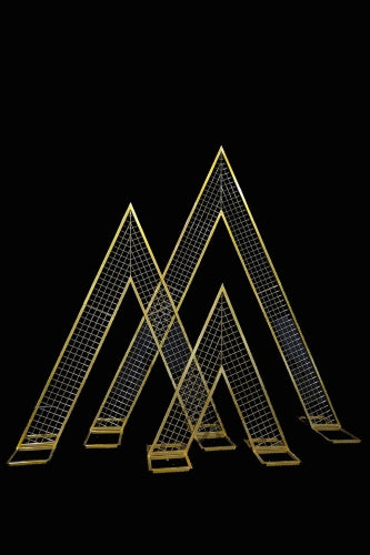 WEDDING TRIANGLE-Mesh Frame