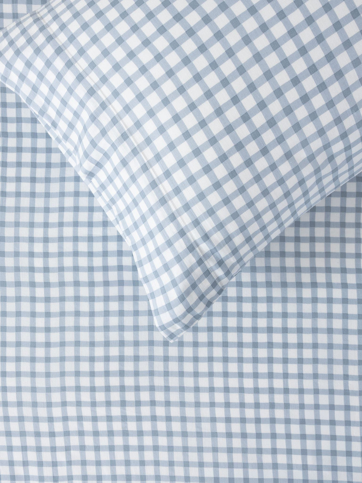 Double - Charlie Fitted Sheet Set by Squiggles - Blue