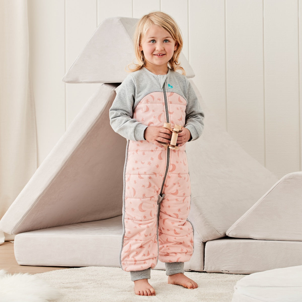 Love to DreamSleep Suit™ Warm 2.5 TOG - Moonlight Pink - 12-24M