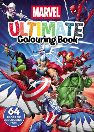 Marvel: Ultimate Colouring Book (Starring Captain America)