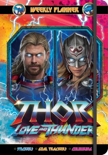 Thor Love and Thunder: Weekly Planner (Marvel) – Paperback Book