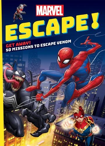 Marvel: Escape! Get Away! 50 Missions To Escape Venom – Paperback Book