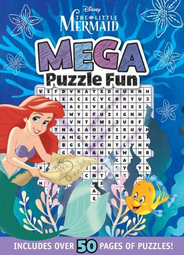 The Little Mermaid: Mega Puzzle Fun (Disney) – Paperback Book