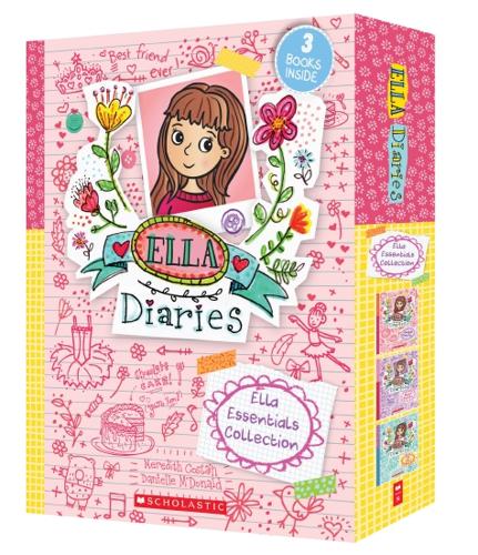 Ella Diaries 1-3 Boxed Set Toy Cat 24 by Meredith Costain