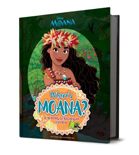 Where'S Moana?: Seafaring Searchlight Edition (Disney) – Hardback Book
