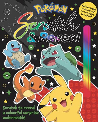 Pokemon: Scratch and Reveal 2025 – Hardback Book