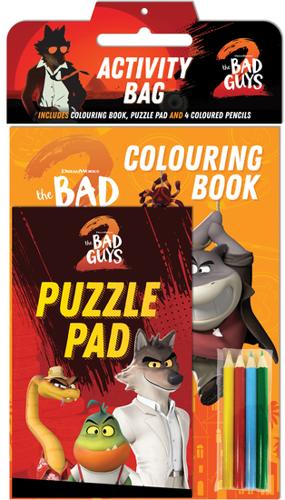 The Bad Guys 2: Activity Bag (DreamWorks) – Paperback Book