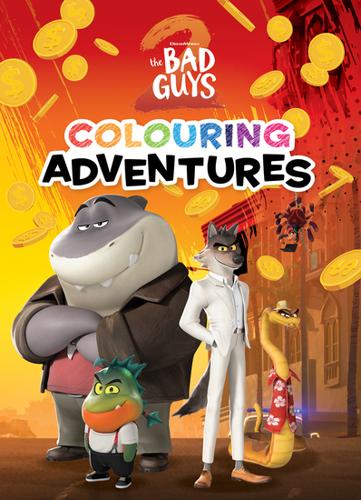 The Bad Guys 2: Colouring Adventures (Dreamworks) – Paperback Book