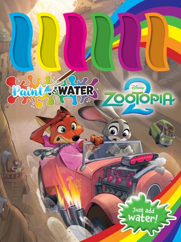 Zootopia 2: Paint with Water (Disney) – Paperback Book