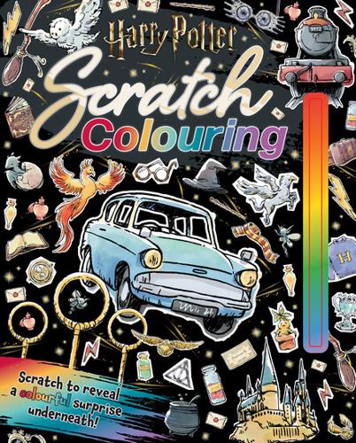 Harry Potter: Scratch Colouring (Warner Bros.) – Hardback Book