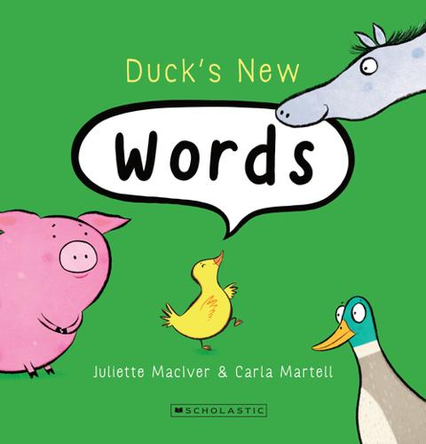 Duck's New Words by Juliette MacIver – Paperback Book