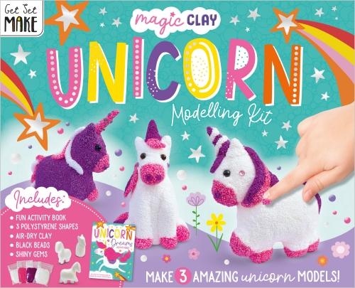 Make Clay Unicorn Modelling – Activity Book