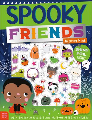 Spooky Friends Activity Book (With Shiny Foil Stickers) by Craig Nye