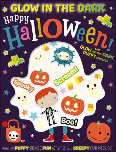 Happy Halloween! (With Glow-in-the-Dark Puffy Stickers) by Amy Boxshall