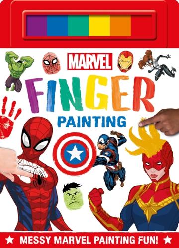 Marvel: Finger Painting – Paperback Book