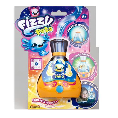 Interactive Water Pet Toy With Lights & Sound - Silverlit Fizzy Pets