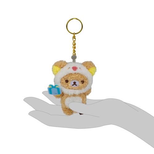 Rilakkuma Gift Box Plush Keychain Blind Box 3.5 Inch - San-X Original
