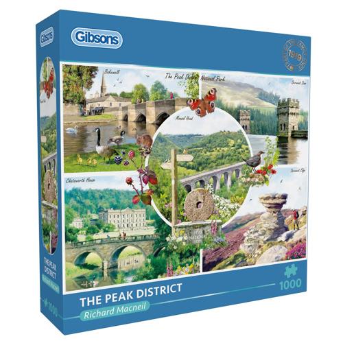1000 Piece Jigsaw Puzzle The Peak District - Gibsons