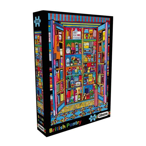 1000 Piece Jigsaw Puzzle British Fridge - Gibsons