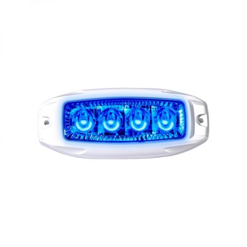 Blue Underwater Lamp 12/24V White Housing Narva 99206BL