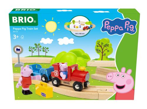 BRIO - Peppa Pig Train Set 18 pieces