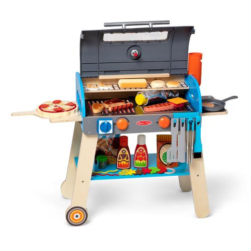 Melissa & Doug - Deluxe Grill & Pizza Oven Play Set (Smartfox)