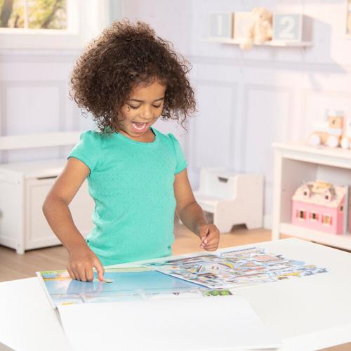 Melissa & Doug - Reusable Sticker Pad - Vehicles (Smartfox)