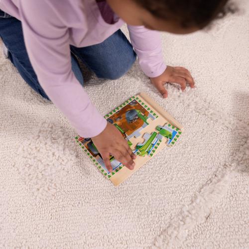 Melissa &Doug - Construction Puzzles in a Box