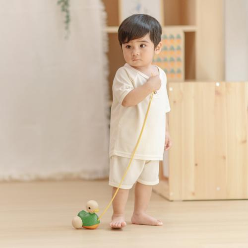PlanToys - Montessori-Inspired Pull-Along Duck