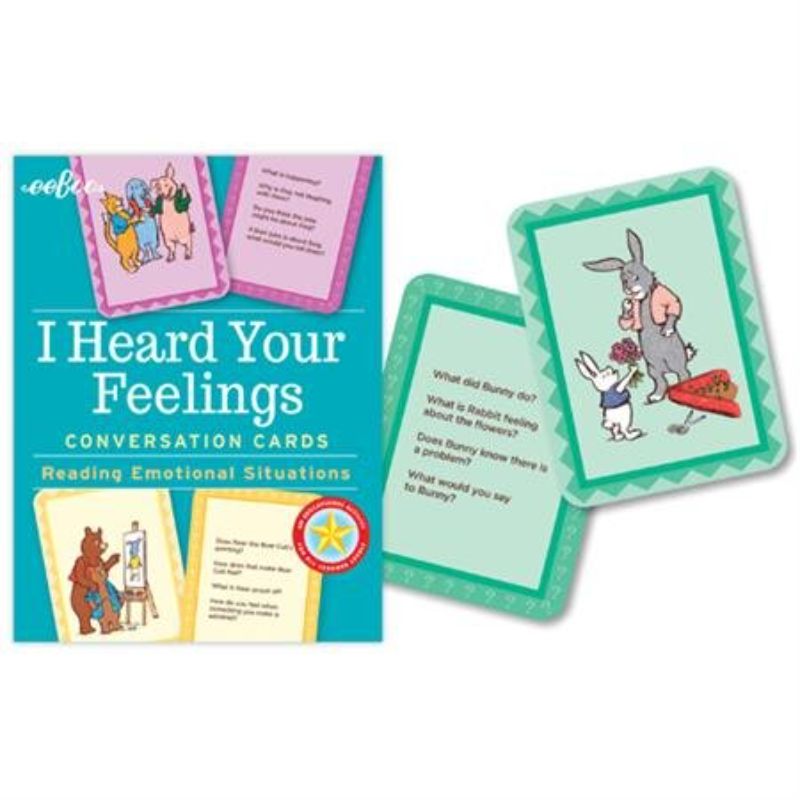 Flashcards - eeBoo I Heard Your Feelings Hardbox