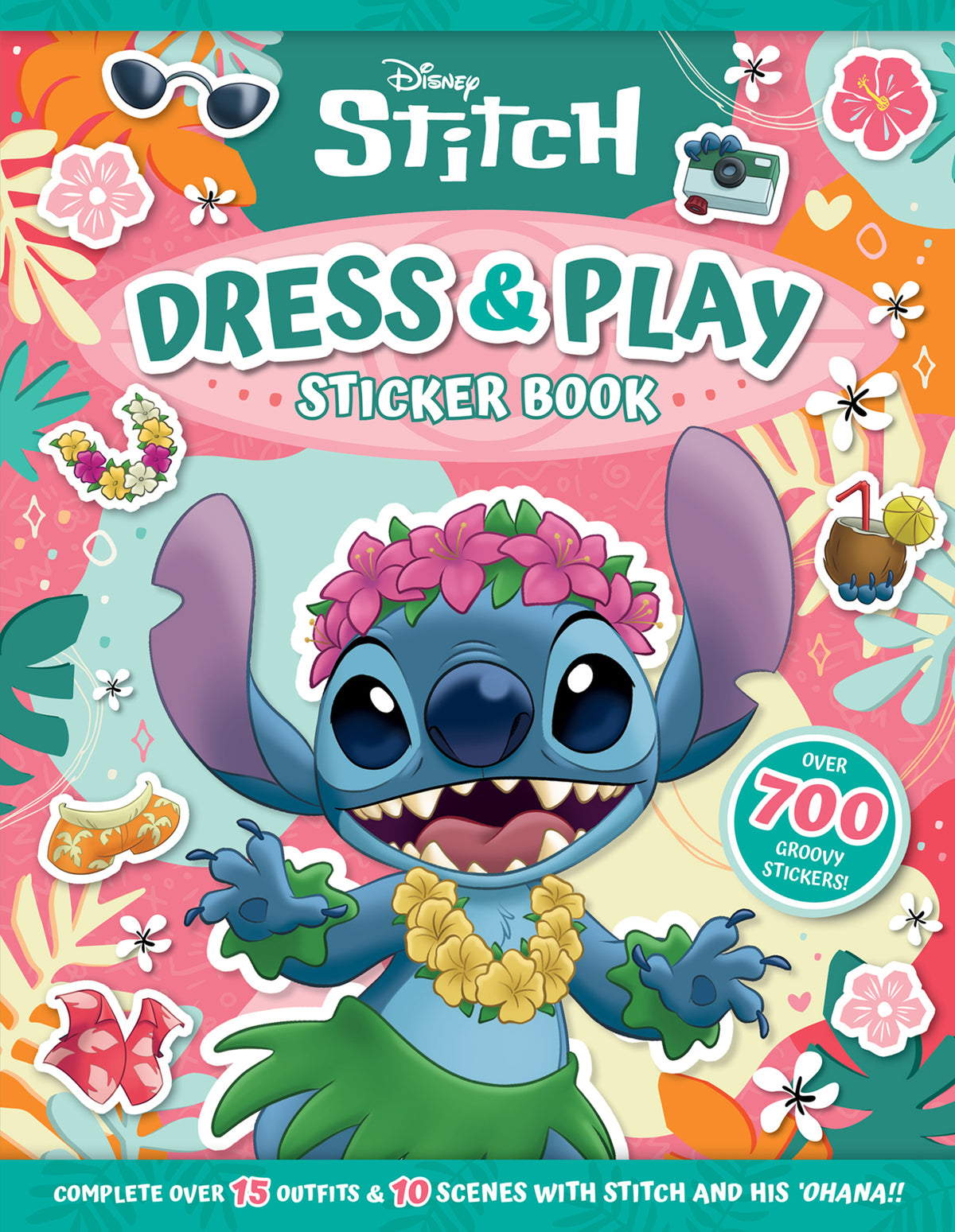 Stitch: Dress and Play Sticker Book - Disney