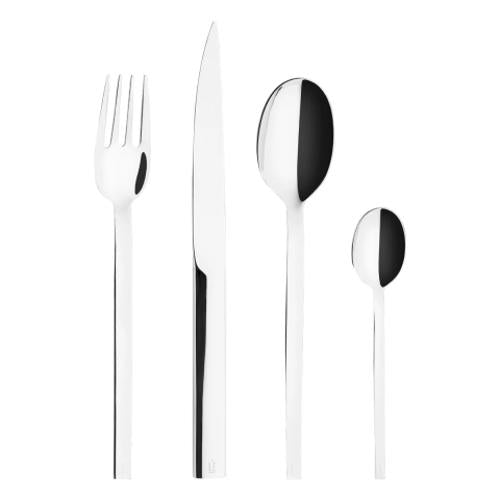 Degrenne L'E Starck 24pc 18/10 Stainless Steel Cutlery Set
