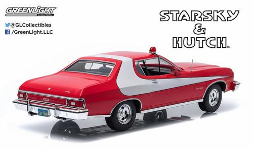 1976 Ford Gran Torino Starsky & Hutch 1:18 Greenlight Red