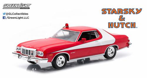 1976 Ford Gran Torino Starsky & Hutch 1:43 Greenlight Red/White